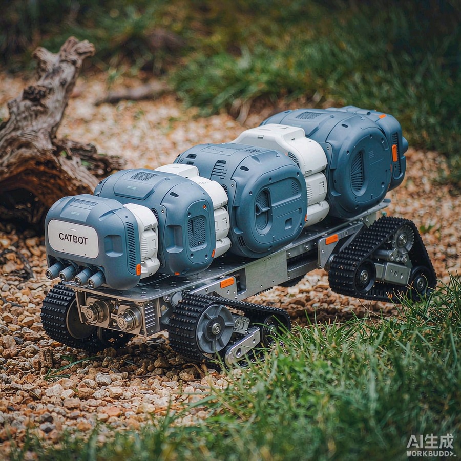 TrackMaster Caterpillar Robot